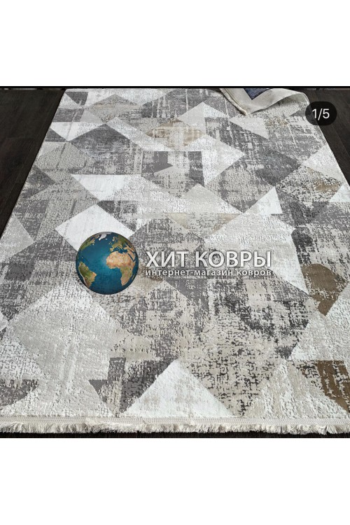 Турецкий ковер Deko 10128 Серый